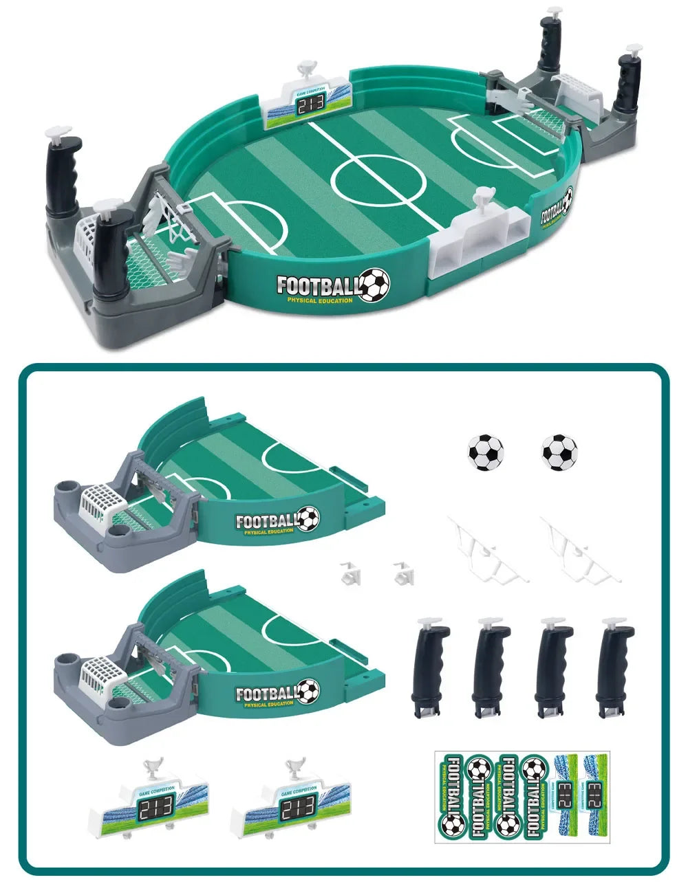 Table Football Game, Two-Person Football Game Table Game, Parent-Child Interactive Puzzle Games Table Football For Kids Gifts