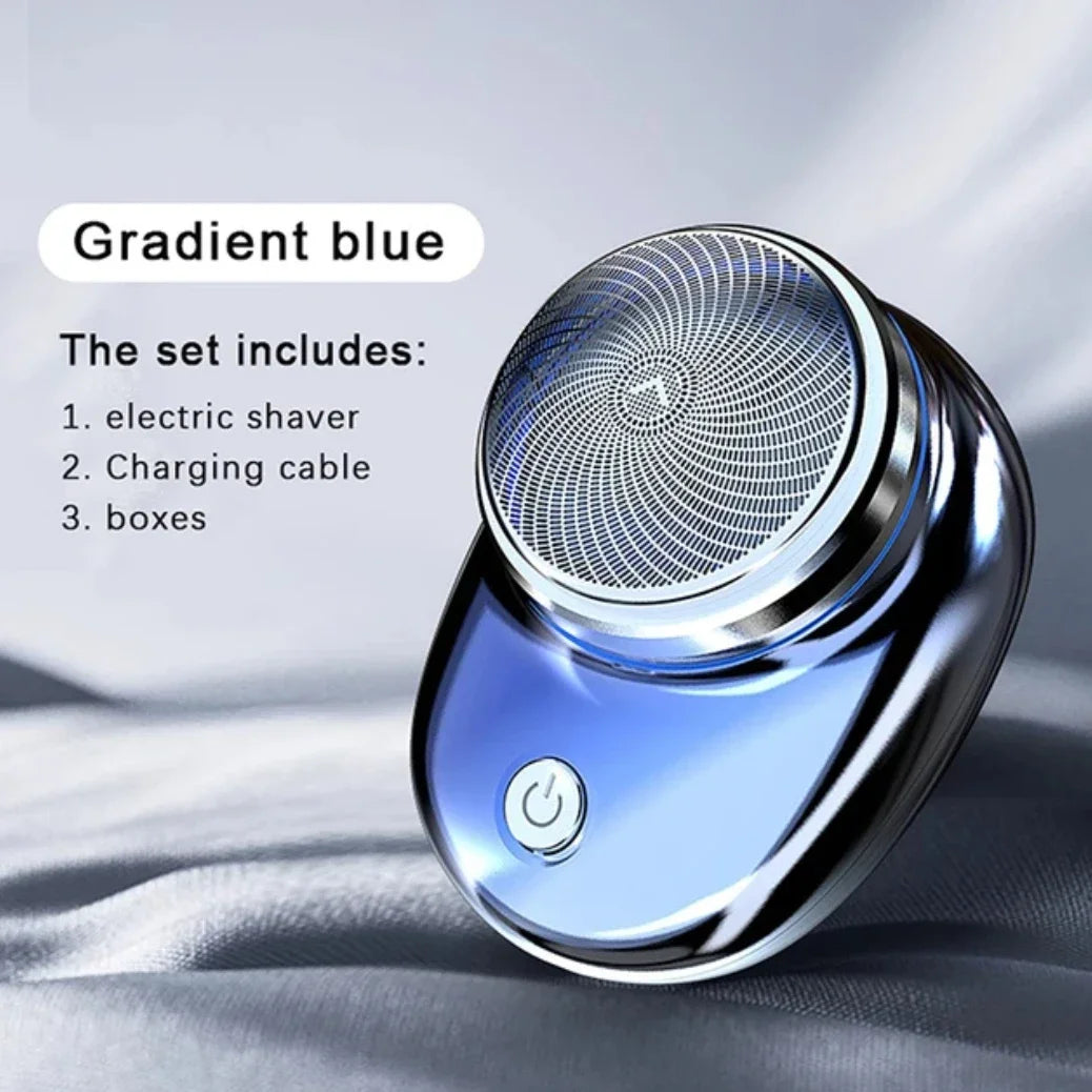 Electric Shaver Charging Mini Pocket Travel RazorPortable Wireless Detachable Shaver Facial Beard AndBody Hair Trimmer