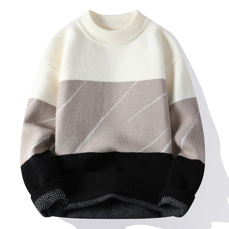 Autumn/Winter New Men's High-Quality Fashion Trend Sweater Men Casual Comfortable Warm Sweaters men Three colors available