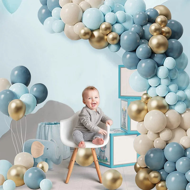 Balloon Garland Arch Kit Wedding Birthday Party Decoration Kids Adult Globos Wedding Party Supplies Latex Ballon Baby Shower Boy