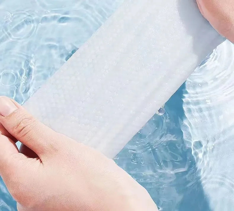 Extra Thick Disposable Facial Towels - Gentle and Absorbent Cotton Makeup Remover Wipes