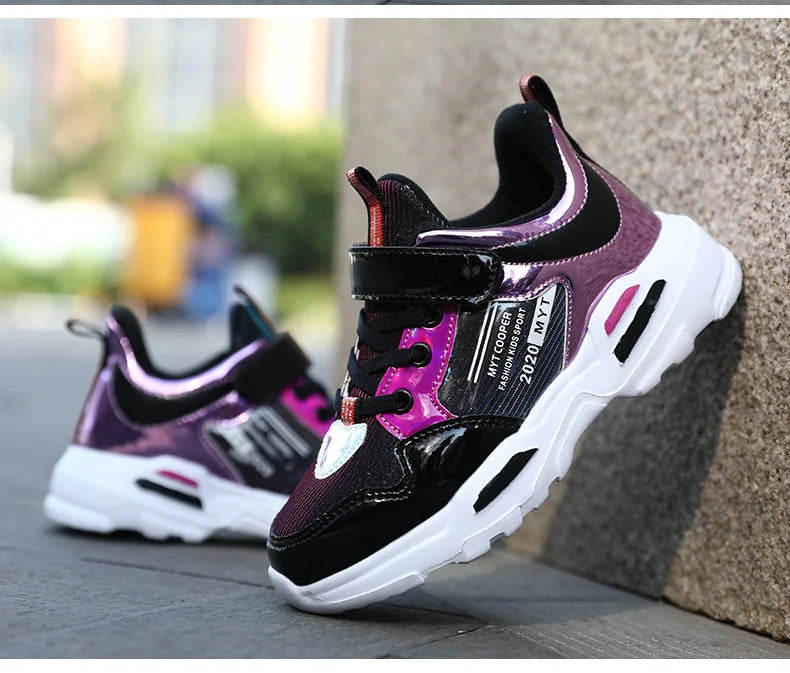 Cute Girls Sneaker Platform Children Shoes Fashion Luxury Autumn Kids Casual Sneaker Sports Tennis Girl Shoes 4 To 13 Years