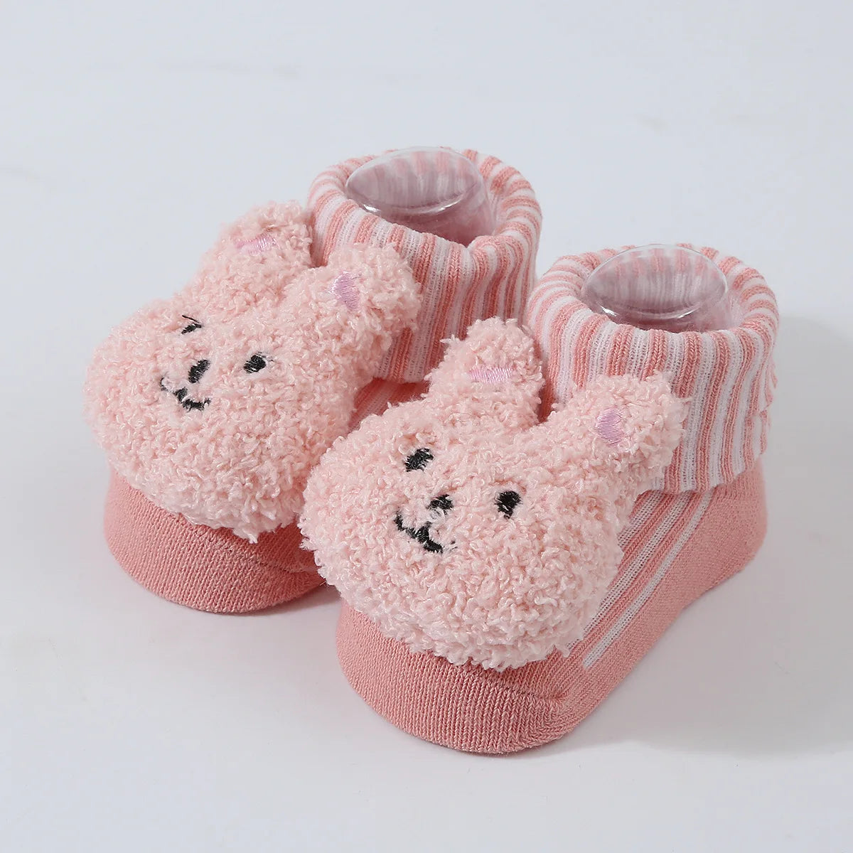 Baby Socks Spring and Autumn Soft Cotton Newborn Baby Socks in The Tube Cartoon 3D Doll Infant Socks 0-6 months