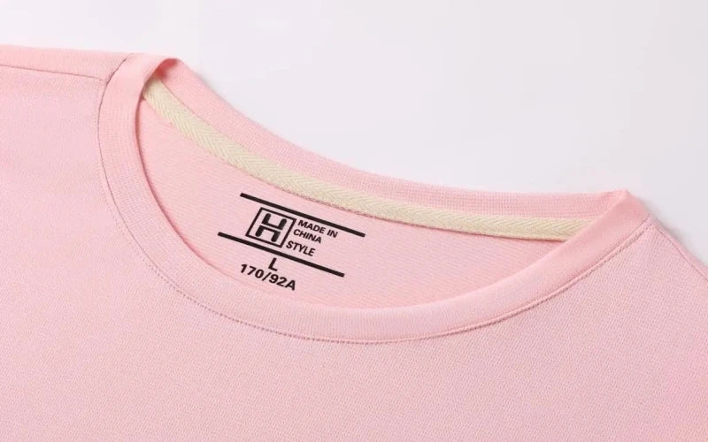 Embroidered CAMEL Round Neck Short Sleeved T-shirt, Summer Men's Fashionable Casual Outdoor Sports Breathable Polo Shirt Top