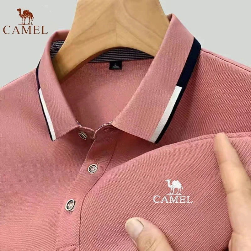 Embroidered men's polo shirt, short sleeve t-shirt, comfortable and breathable, high quality fashion, casual brand, new, summer