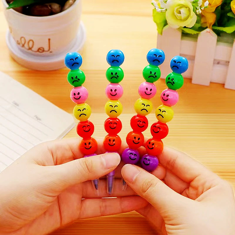 20 Pcs 11.8CM Cute Lollipop Pencils for Kids Painting Drawing Toys Baby Shower Birthday Party Favors Back To School Student Gift
