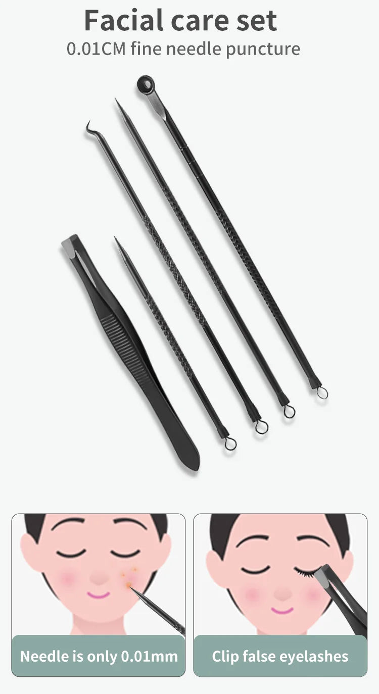 Manicure Set Pedicure Nail Clippers Set 7/32pcs Professional Grooming Tools Including Facial Fingernails and Toenails Nail Care