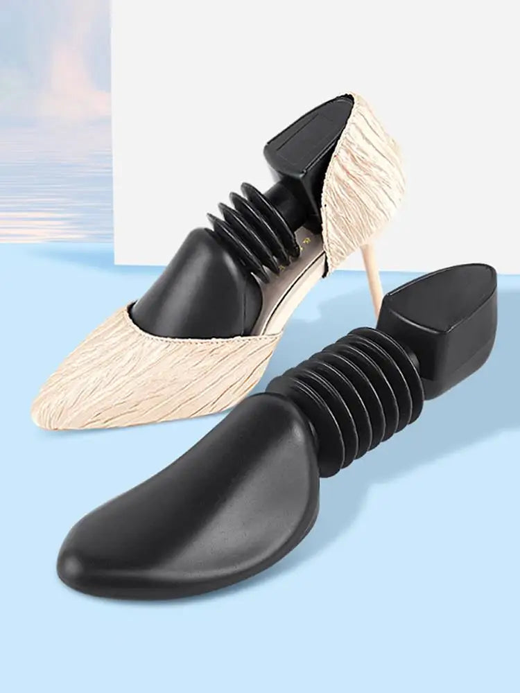 Plastic Shoe Tree Durable Shoe Stretcher For Men Adjustable To Prevent Creases From Deforming Shoes Stretching Shoe Care Kit