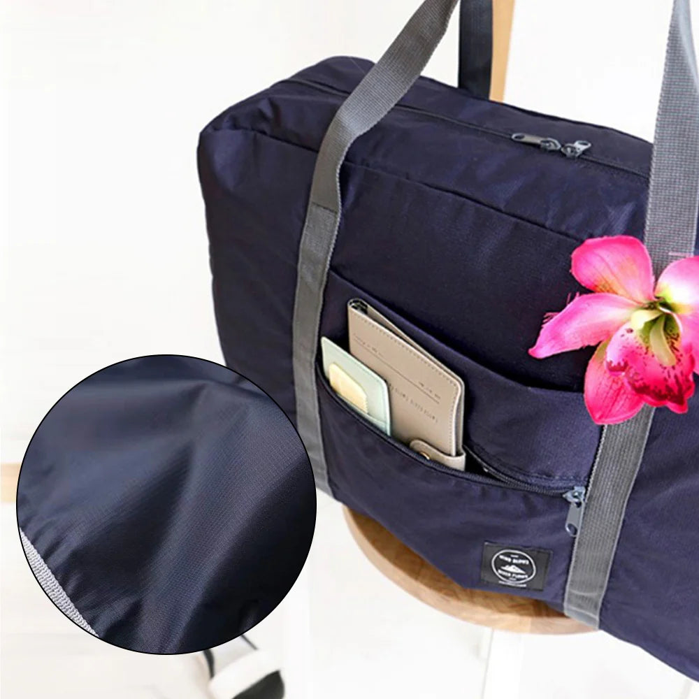 2023 New Nylon Foldable Travel Bags Unisex Large Capacity Bag Luggage Bag Women WaterProof Handbags Men Travel Bags Storage Pack