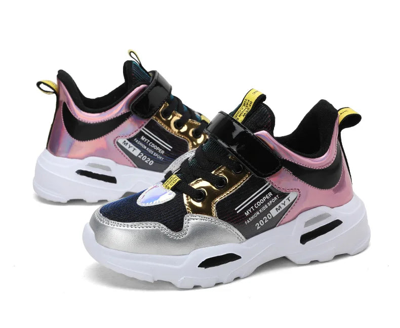 Cute Girls Sneaker Platform Children Shoes Fashion Luxury Autumn Kids Casual Sneaker Sports Tennis Girl Shoes 4 To 13 Years