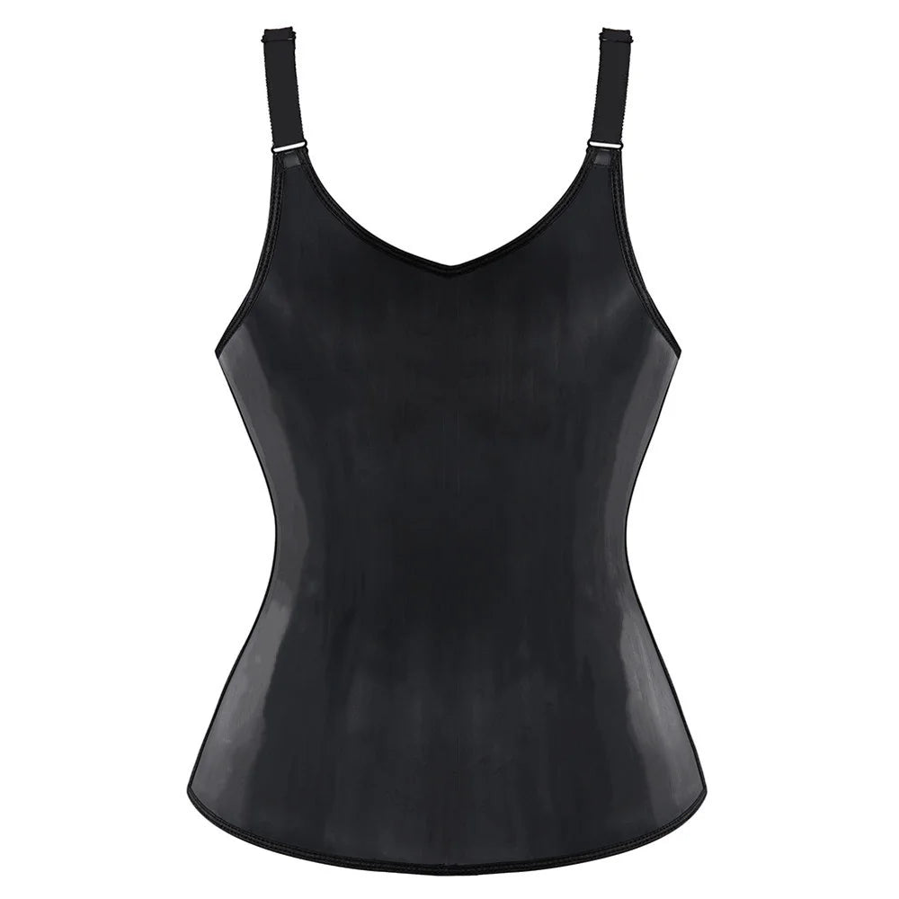 Women Shapewear Underbust Corset Body Shaper Latex Waist Trainer Steel Boned Corset Vest Waist Trainer Girdle Sport Workout