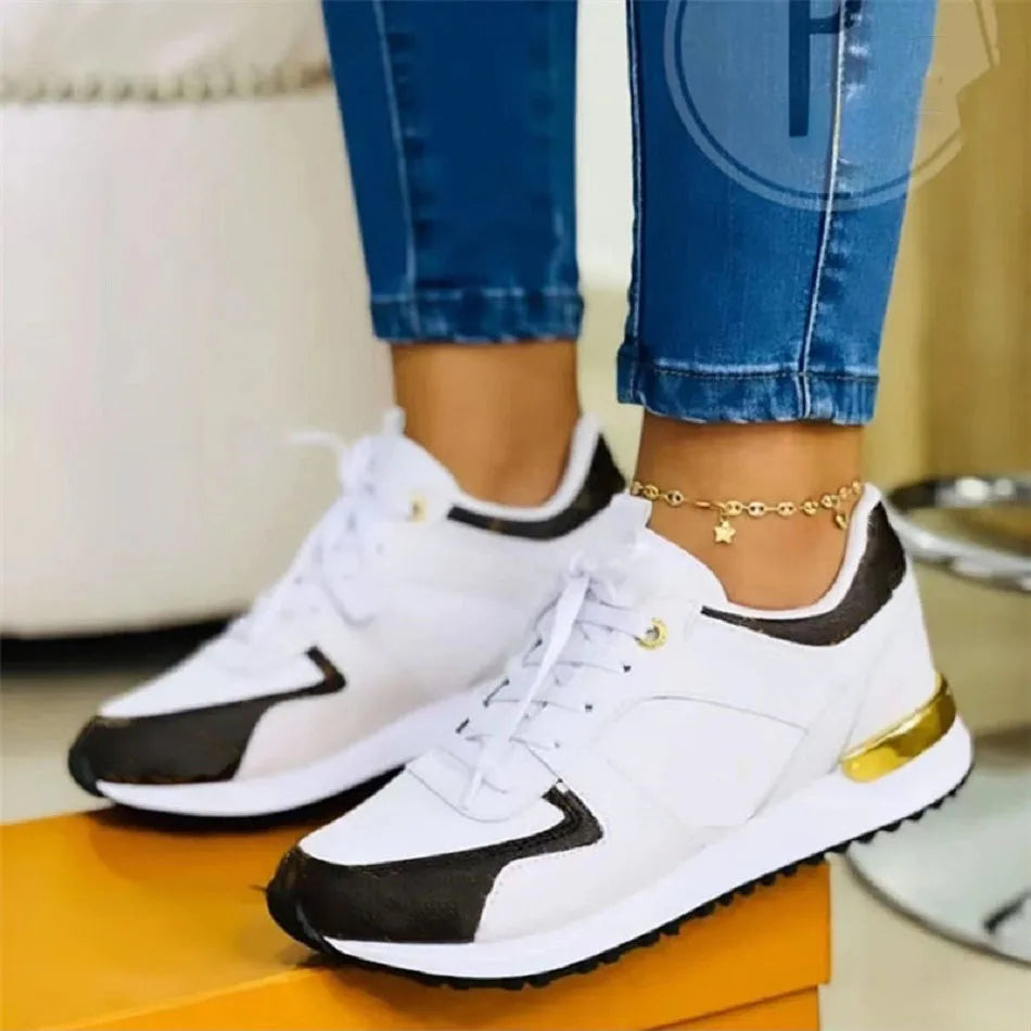 2022 New Women's Walking Shoes Fashion Athletic Breathable Mesh Comfort Running Shoes Lightweight No-slip Casual Sports Shoes