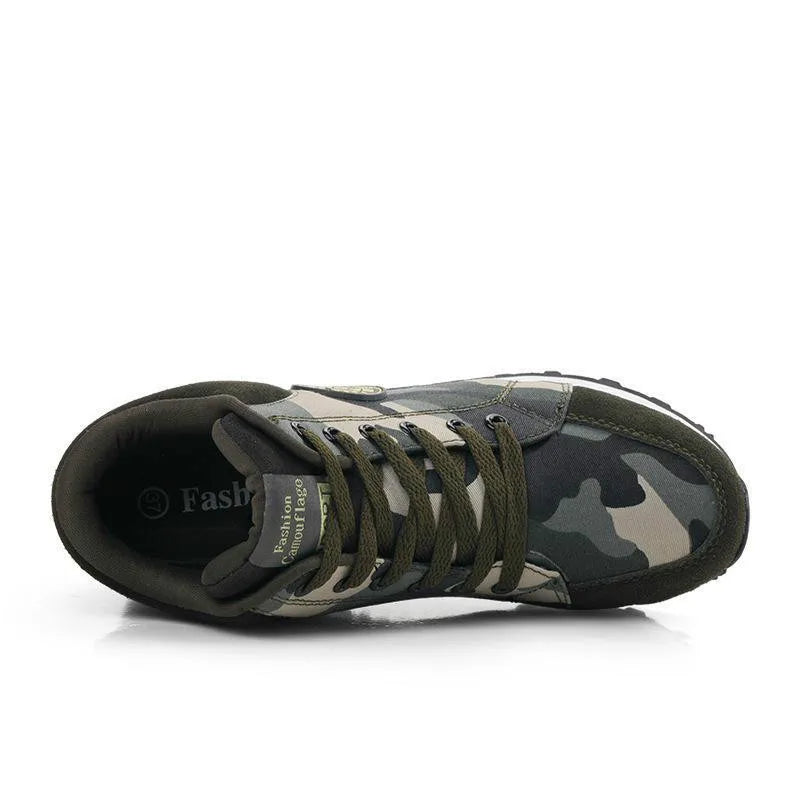 2022 Spring High Top Wedge Platform Sneakers Women Casual Shoes Hidden Heels Ladies Sneakers Camouflage Women Shoes Basket Femme