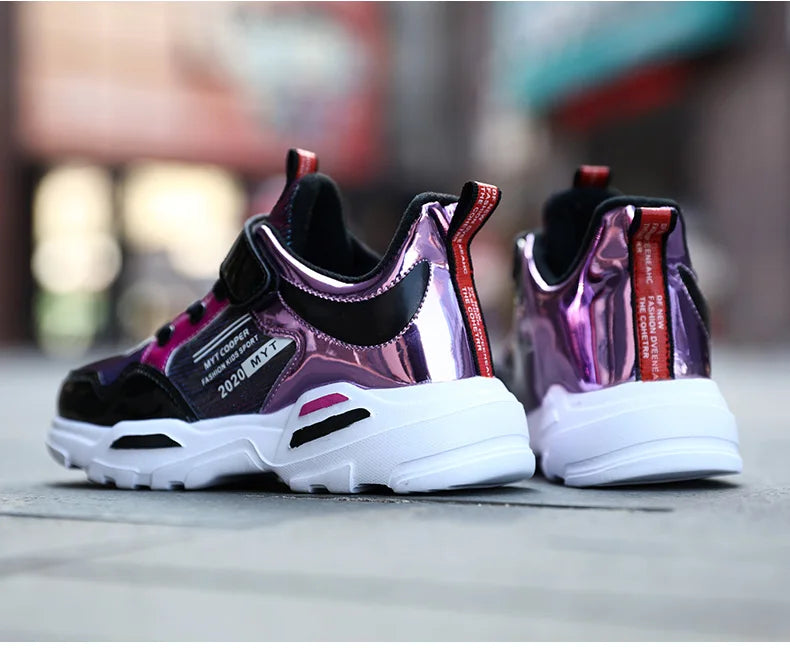 Cute Girls Sneaker Platform Children Shoes Fashion Luxury Autumn Kids Casual Sneaker Sports Tennis Girl Shoes 4 To 13 Years