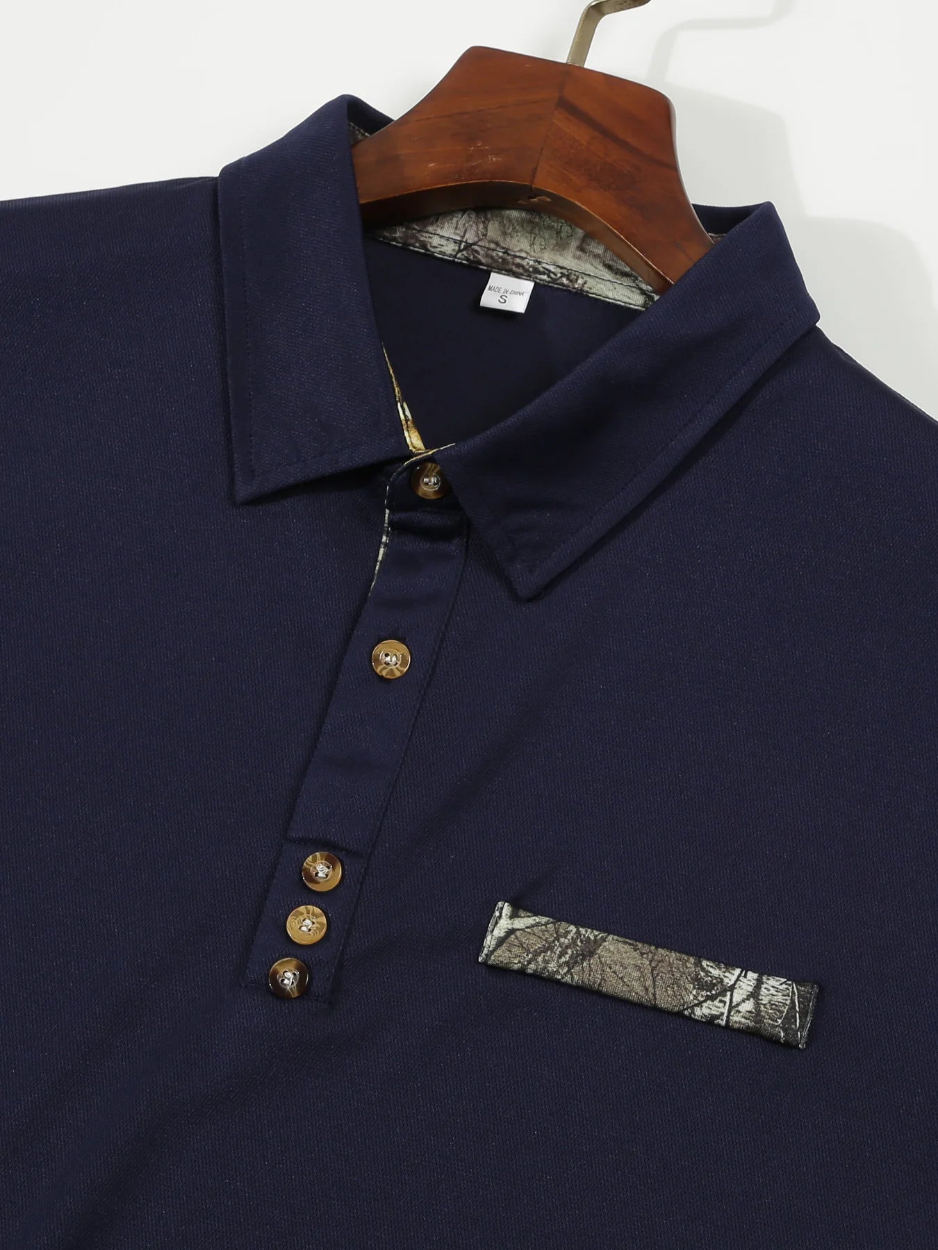 Fun striped print Polo T-shirt Men's fashion lapel button down shirt Hip Hop trend Street wear summer new short-sleeved top