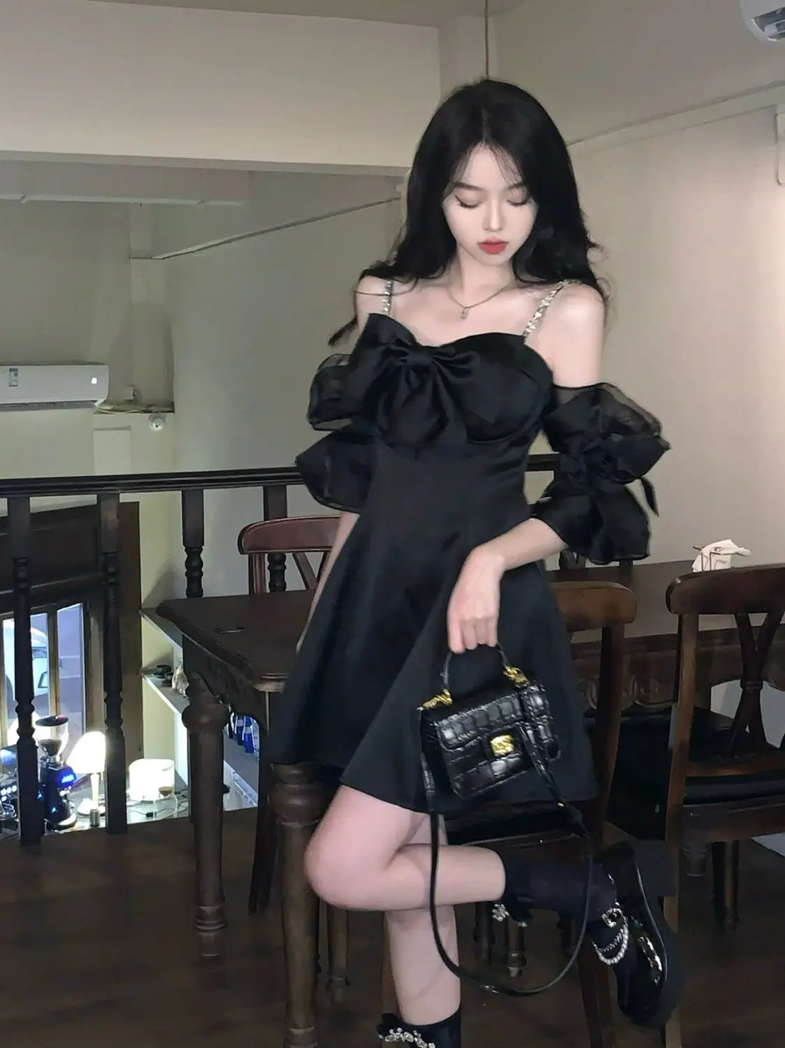 Dresses Women Folds Simple Creativity Princess Elegant Vintage French Style Basics Leisure Ladies Party Special Popular Comfort