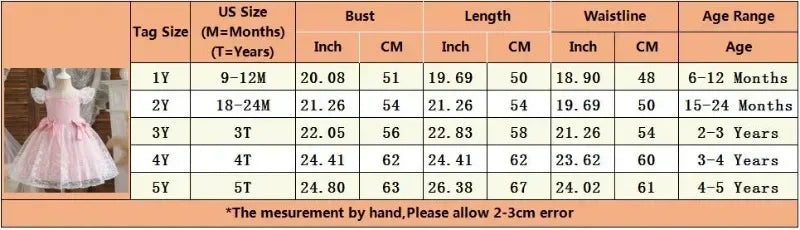 Toddler Baby Girl Dress Newborn Infant Baptism Birthday Dress Butterfly Tutu Princess Dress Baby Girls Wedding Party Gown 1-5Yrs