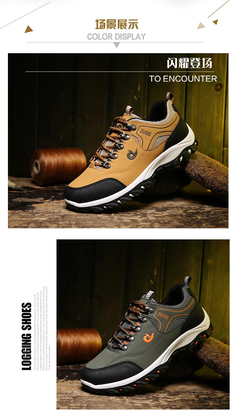 Brand Men Shoes Summer Breathable Sneakers Luxury Outdoor Lightweight Men's Moccasins Trekking Shoes for Men with