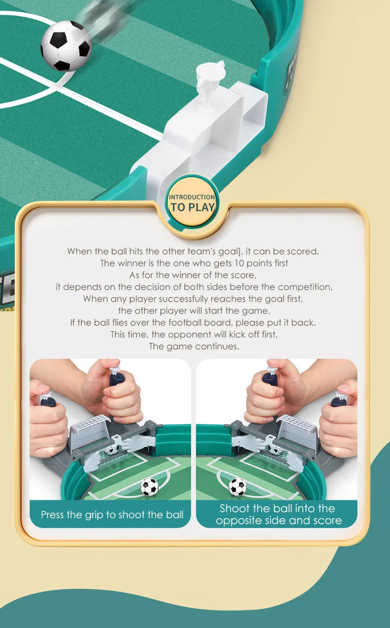 Table Football Game, Two-Person Football Game Table Game, Parent-Child Interactive Puzzle Games Table Football For Kids Gifts