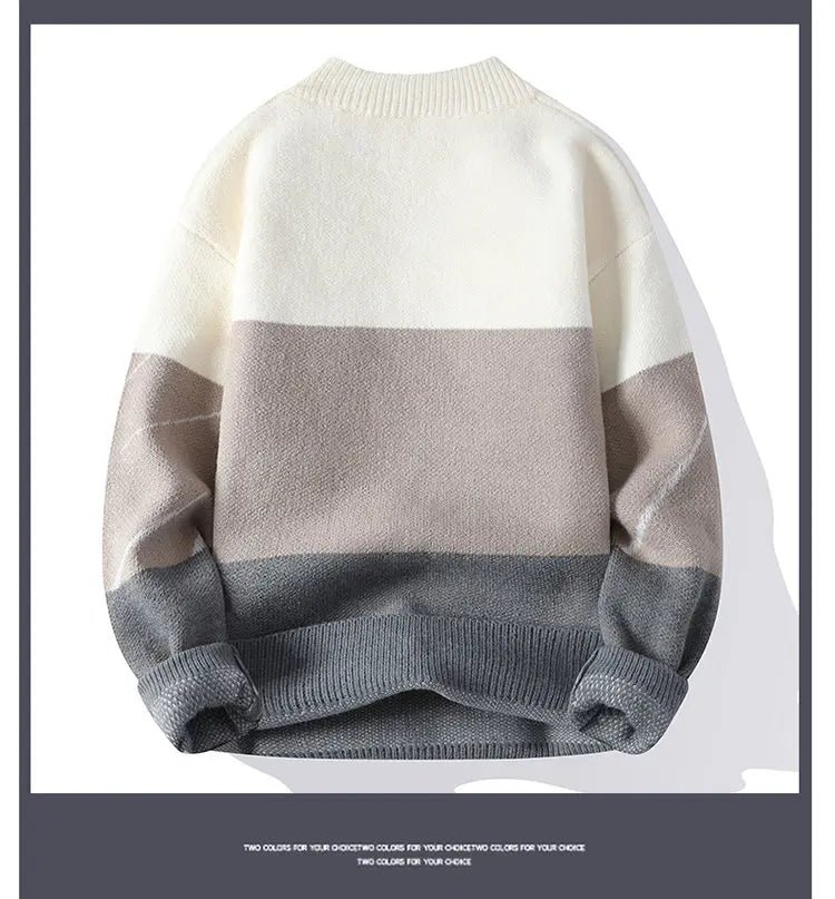 Autumn/Winter New Men's High-Quality Fashion Trend Sweater Men Casual Comfortable Warm Sweaters men Three colors available
