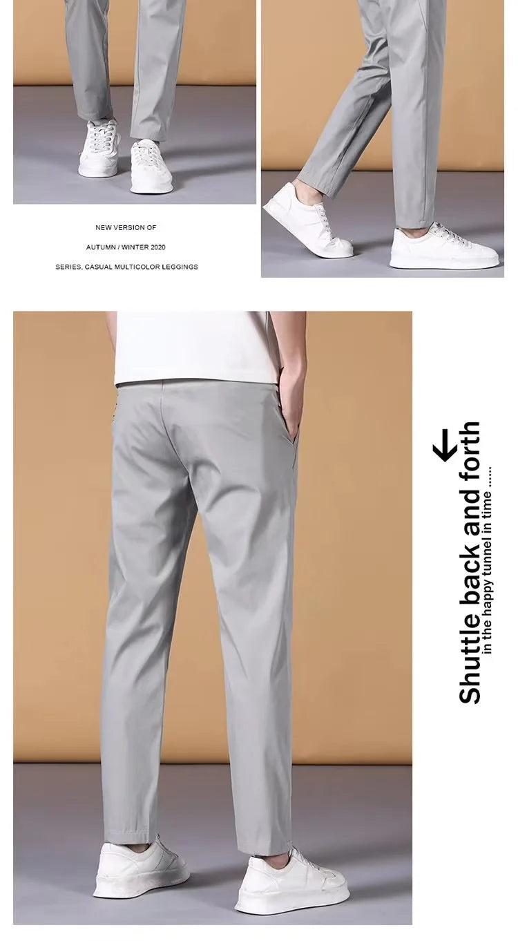 Fashion Men's Pants Summer Suit Pants Casual Korean Men's Pants Joggers Men Streetwear Casual Sports Pants