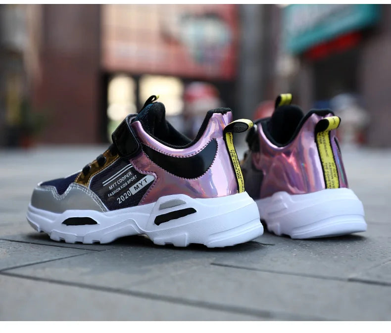Cute Girls Sneaker Platform Children Shoes Fashion Luxury Autumn Kids Casual Sneaker Sports Tennis Girl Shoes 4 To 13 Years