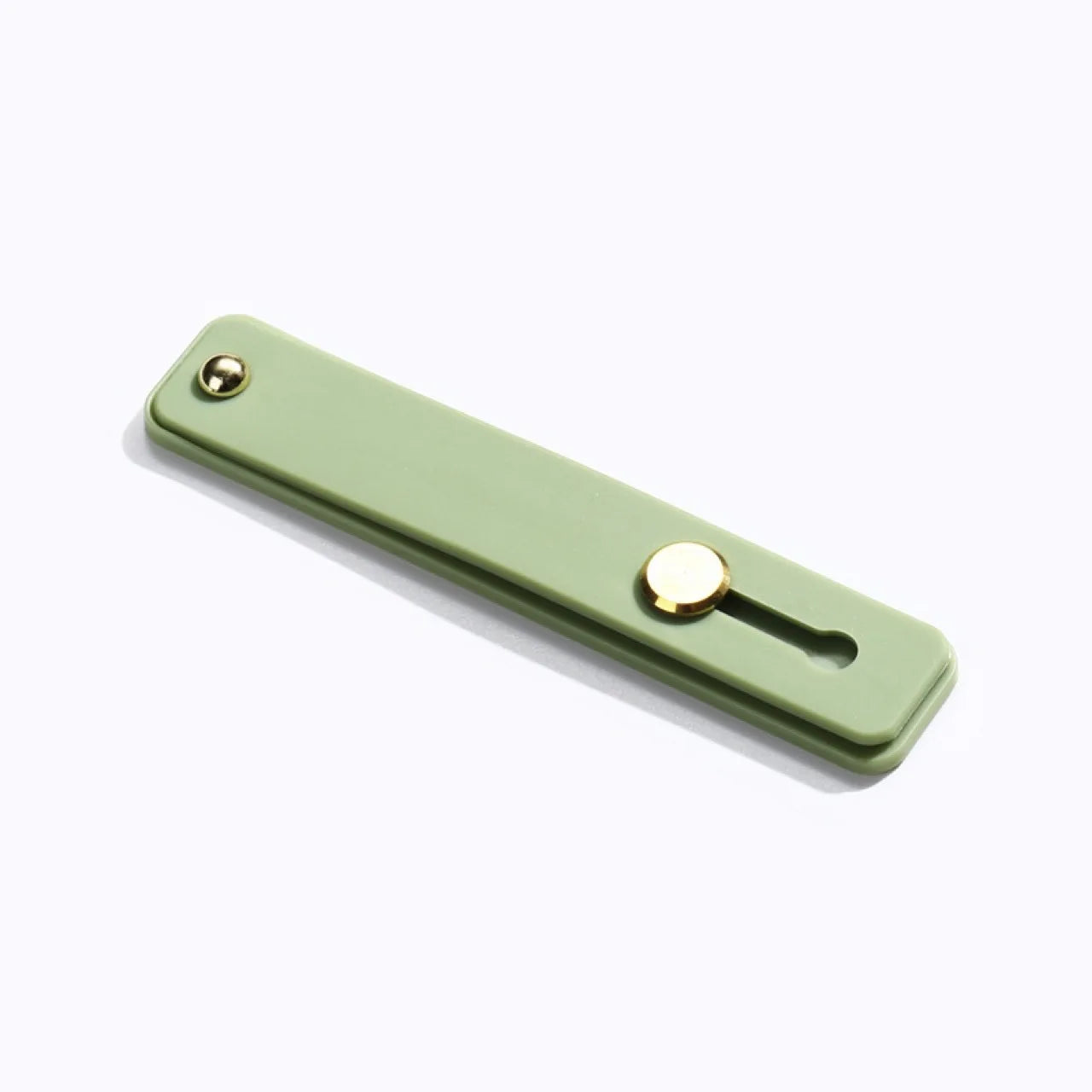 Silicone Phone Hand Band Holder TPU Leather Finger Strap Simple Push Pull Grip Stand Solid Color Bracket Cellphone Accessories