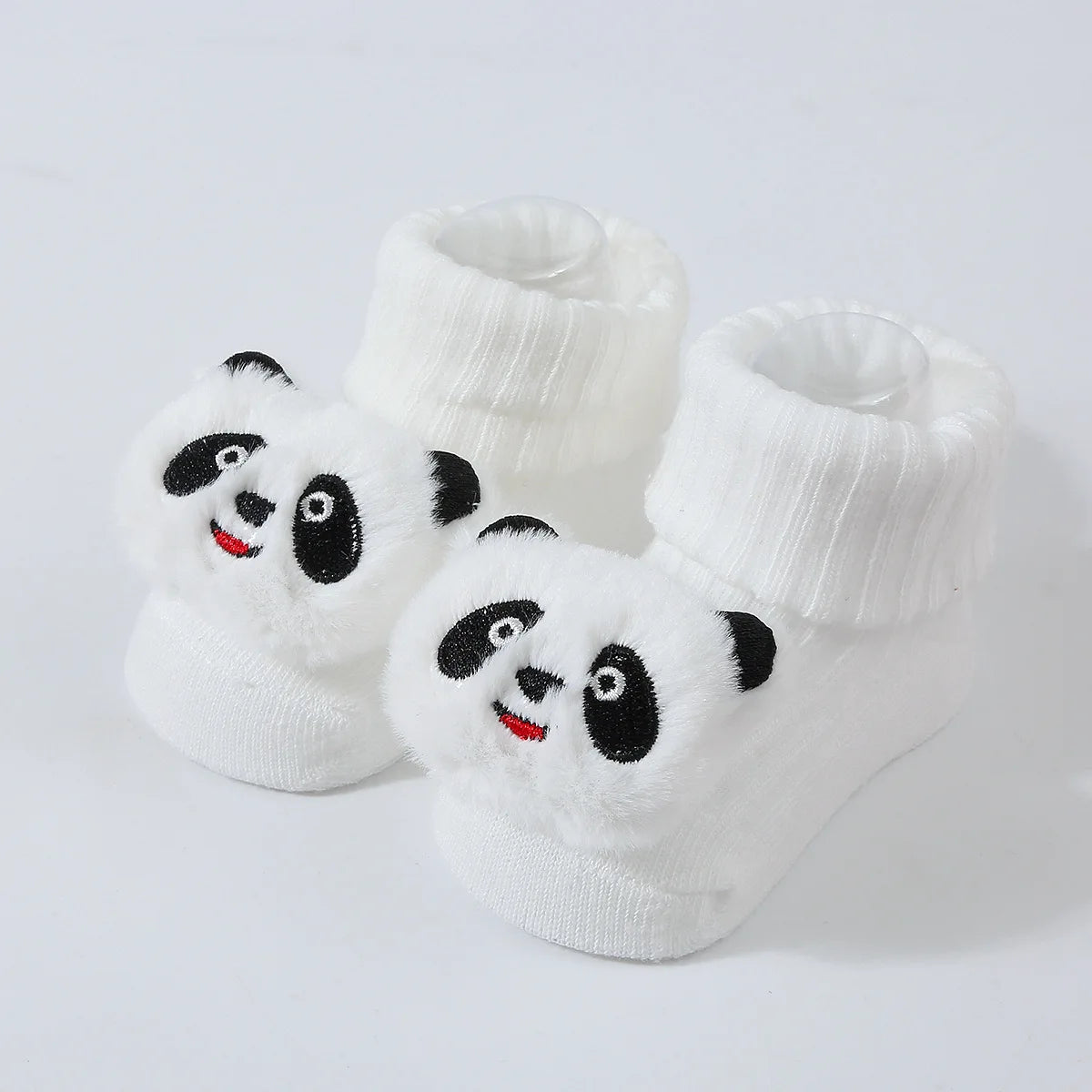 Baby Socks Spring and Autumn Soft Cotton Newborn Baby Socks in The Tube Cartoon 3D Doll Infant Socks 0-6 months