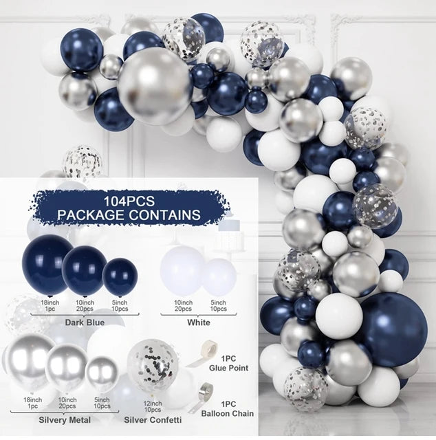 Balloon Garland Arch Kit Wedding Birthday Party Decoration Kids Adult Globos Wedding Party Supplies Latex Ballon Baby Shower Boy
