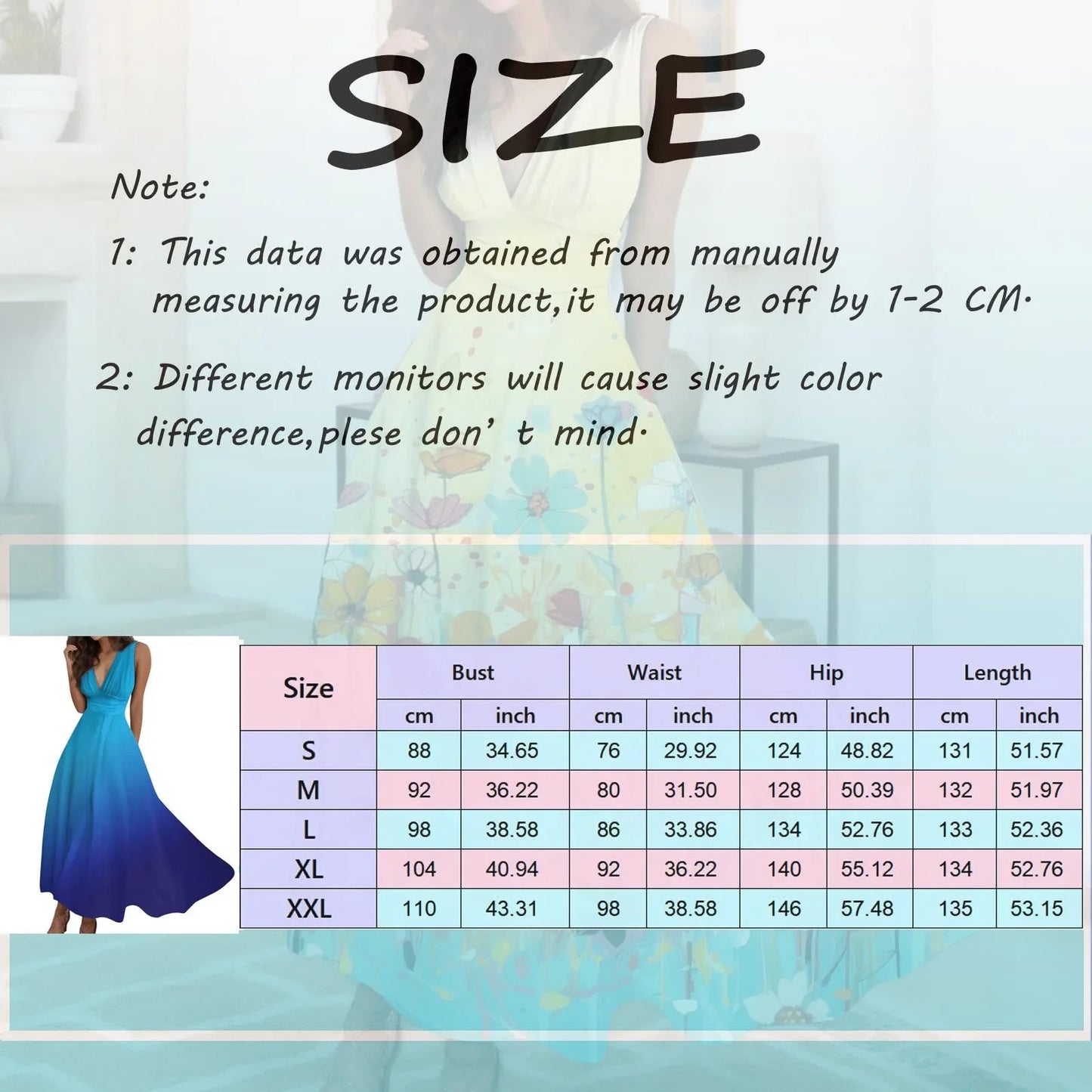 Fashion Print Elegant Temperament Long Dress Women Summer A-Line Sleeveless Party Dress 2023 Deep-V Commute Ladies Party Dress