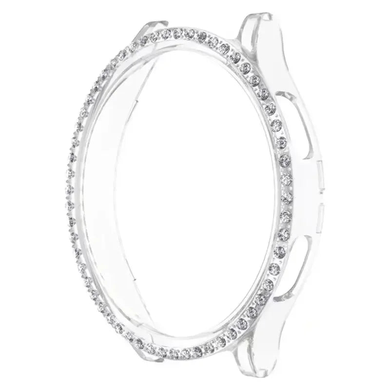 Diamond Case for Samsung Galaxy Watch 5/5 pro/4 44mm 40mm PC Cover All-Around Bumper Protector Galaxy watch4 classic 42mm 46mm
