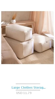 Large Bed Bottom Storage Box Foldable Clothing Quilt Storage Bag Household Moisture Bedroom Clothes Storage Bags Organizing Bags
