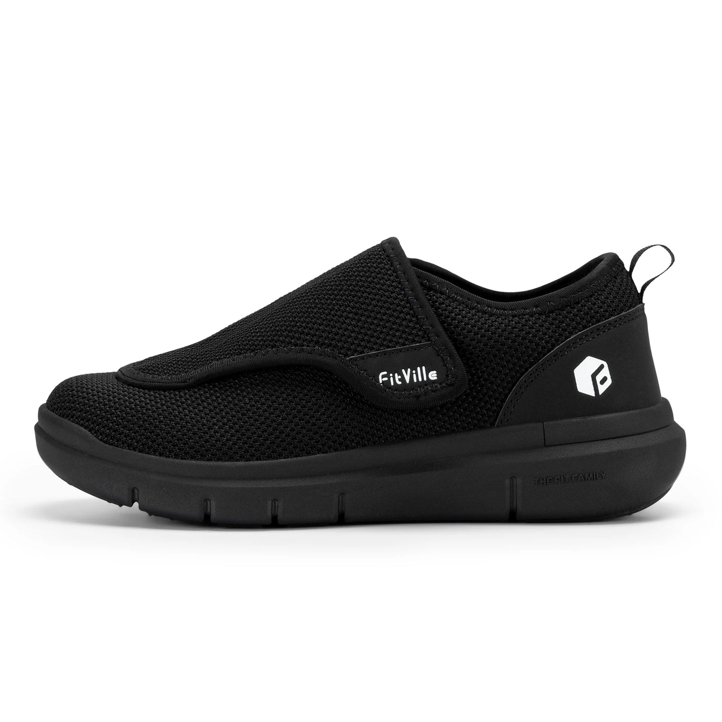 Fitville Women's Shoes Wide Width Diabetic Shoes Walking Casual Breathable for Swollen Feet Elderly Foot Pain Relief Neuropathy