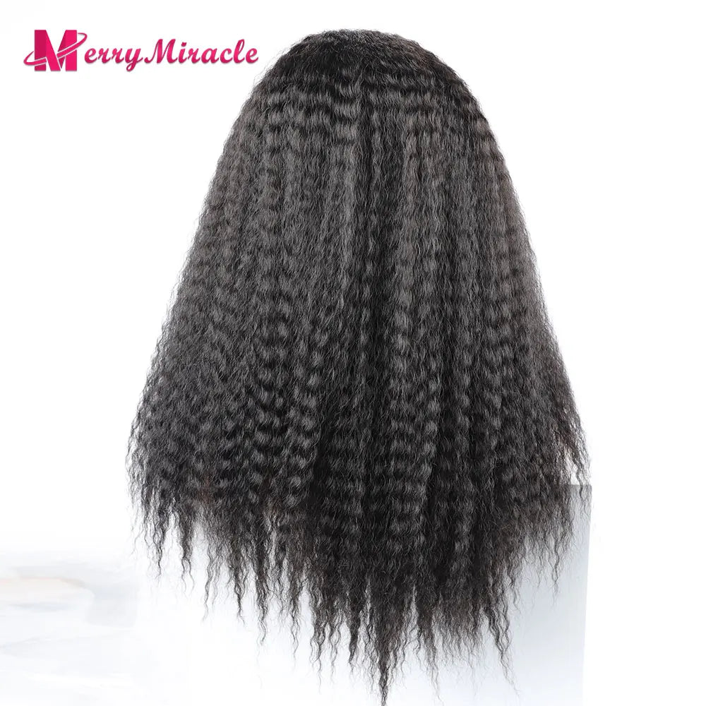 Long Kinky Curly Ombre Color Synthetic Wigs for Black Women Black Blonde Ginger White Hair Afro Kinky Curly Synthetic Hair Wigs