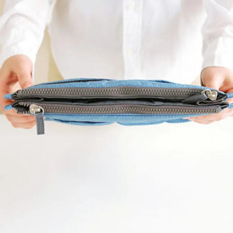 Multi Colors Bag In Bag Makeup Handbag Organizer Insert Handbag Multi Functional Women Cosmetic/Travel Bags