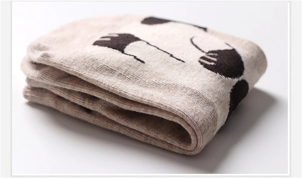 New Women Animal Ankle Socks With Letters Cat Kitten Pet For Elder Children Or Adult Unisex Sokken Novel Gift Dropship
