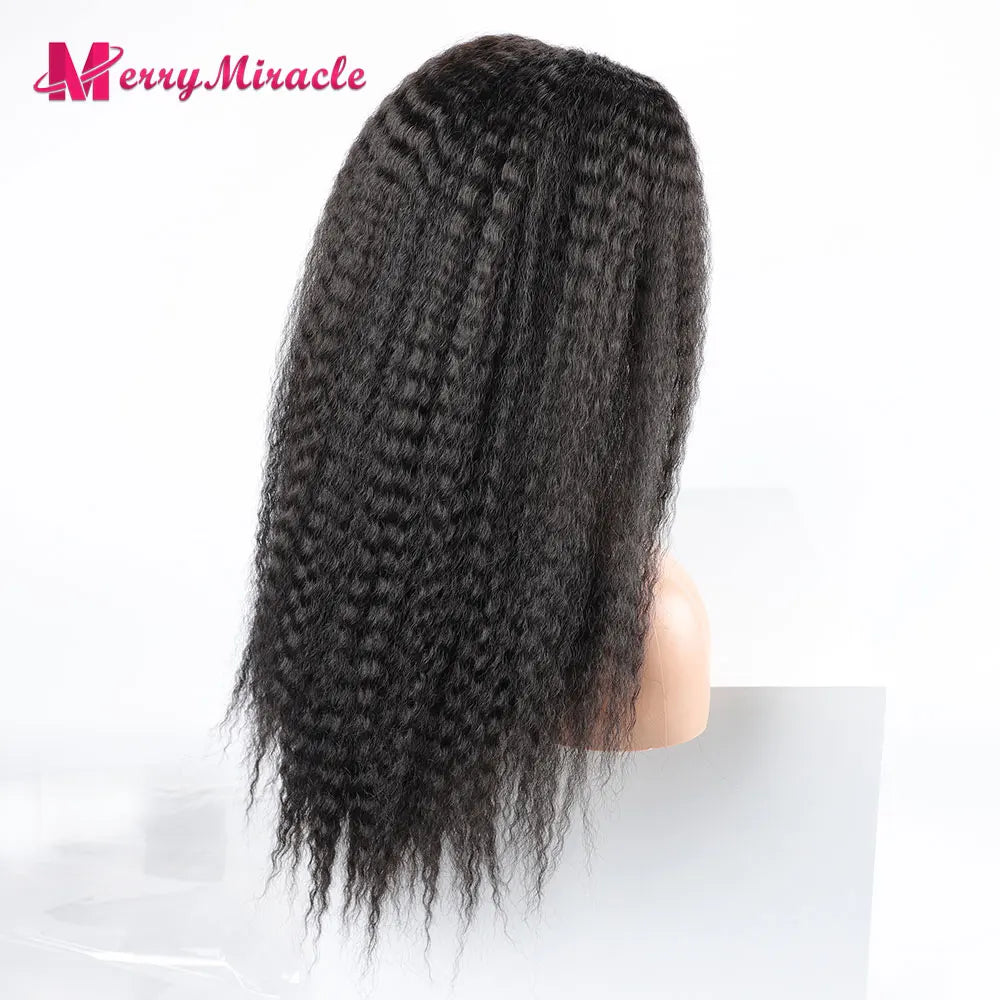 Long Kinky Curly Ombre Color Synthetic Wigs for Black Women Black Blonde Ginger White Hair Afro Kinky Curly Synthetic Hair Wigs