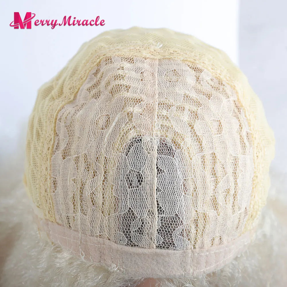 Long Kinky Curly Ombre Color Synthetic Wigs for Black Women Black Blonde Ginger White Hair Afro Kinky Curly Synthetic Hair Wigs