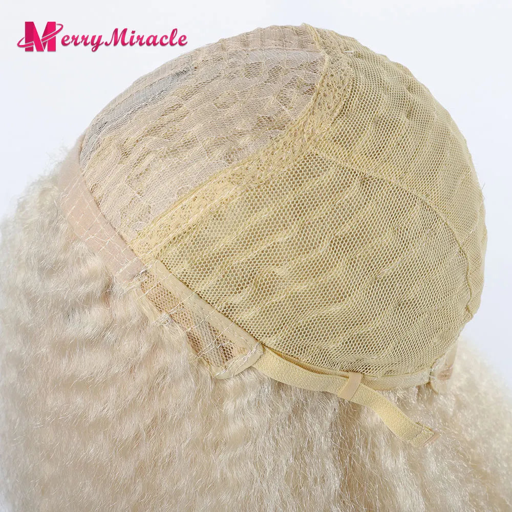 Long Kinky Curly Ombre Color Synthetic Wigs for Black Women Black Blonde Ginger White Hair Afro Kinky Curly Synthetic Hair Wigs