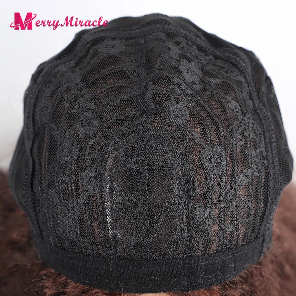 Long Kinky Curly Ombre Color Synthetic Wigs for Black Women Black Blonde Ginger White Hair Afro Kinky Curly Synthetic Hair Wigs