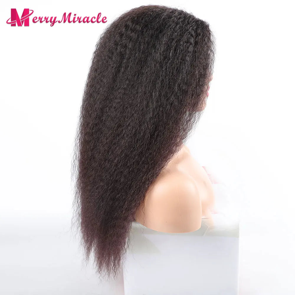 Long Kinky Curly Ombre Color Synthetic Wigs for Black Women Black Blonde Ginger White Hair Afro Kinky Curly Synthetic Hair Wigs