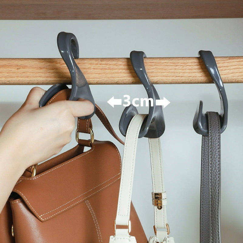 Multifunctional Handbag Purse Hangers Pp Arch Handbag Bag Hook Rack Wardrobe Organizer Over Closet Rod Hanging Scarves Tie Rack