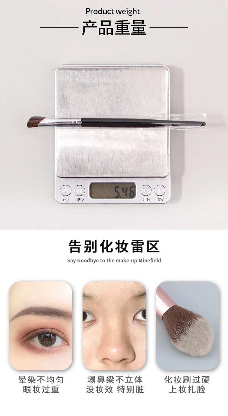 Foundation Blush Eye Shadow Brush Precision Powder Contour Makeup Brushes Profession High Quality Women's Makeup Tool Sephora