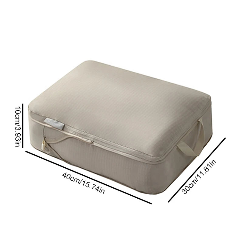 New 6-Piece Travel Storage Bag Compression Luggage Storage Bag Compression Packaging Cube