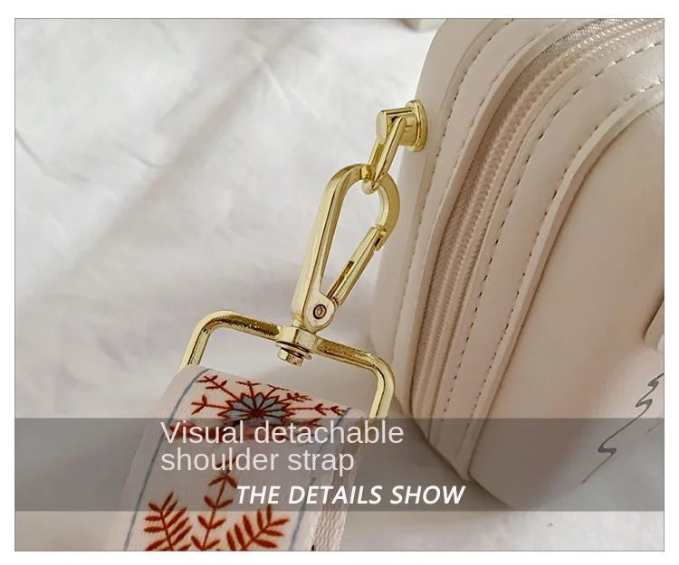 Disney New Women's Bag Luxury High Quality Women's Crossbody Shoulder Bag Cartoon Fashion Multifunctional Storage Shopping Bag