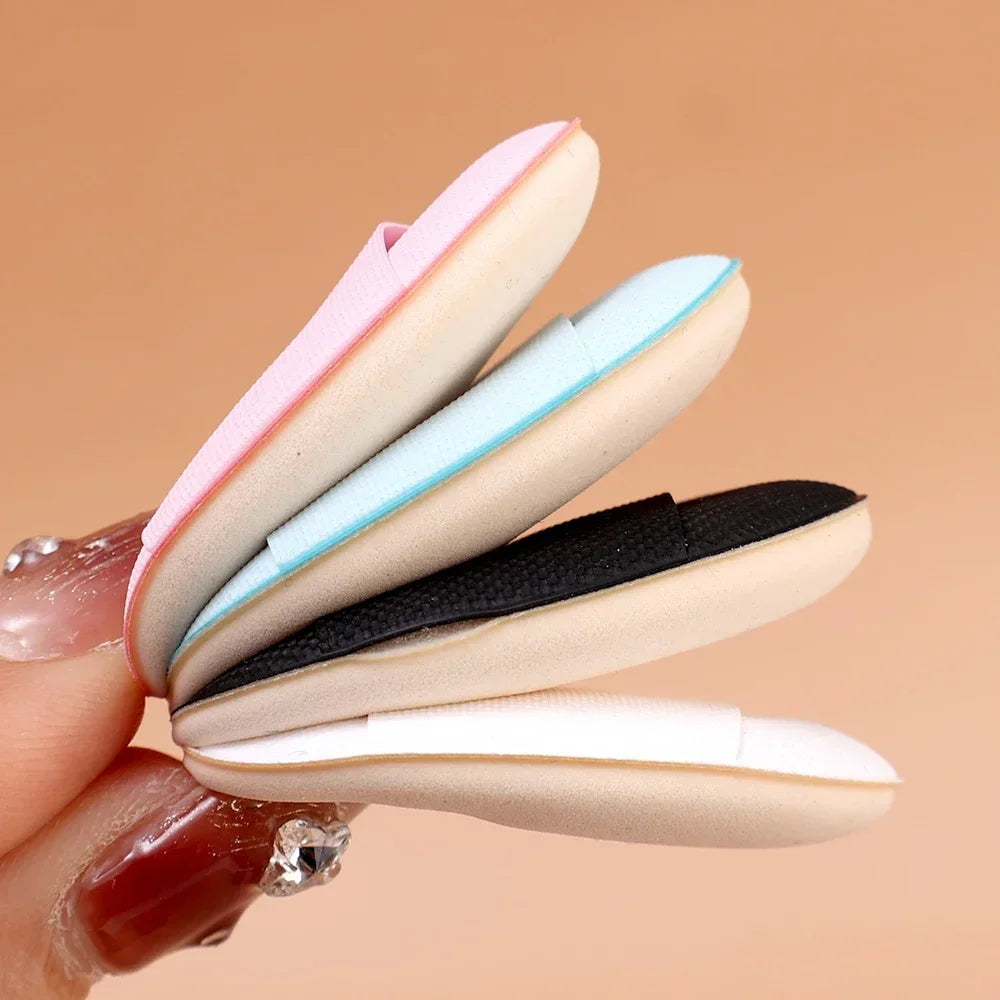 Finger Thumb Makeup Puff Soft Mini Air Cushion Concealer Cosmetic Puff Liquid Foundation Blush Powder Sponge Beauty Tools 50PCS