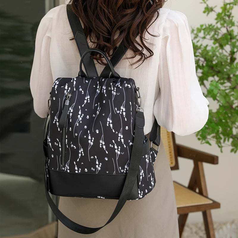 Waterproof Oxford Women Backpack Anti-theft Backpacks Shoulder Bags for Teenager Girls Large Capacity Travel Backpack School Bag