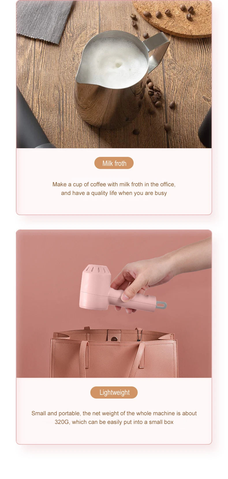 Wireless Portable Electric Food Mixer Hand Blender 3 Speeds High Power Dough Blender Egg Beater Baking Hand Mixer Kitchen Tools
