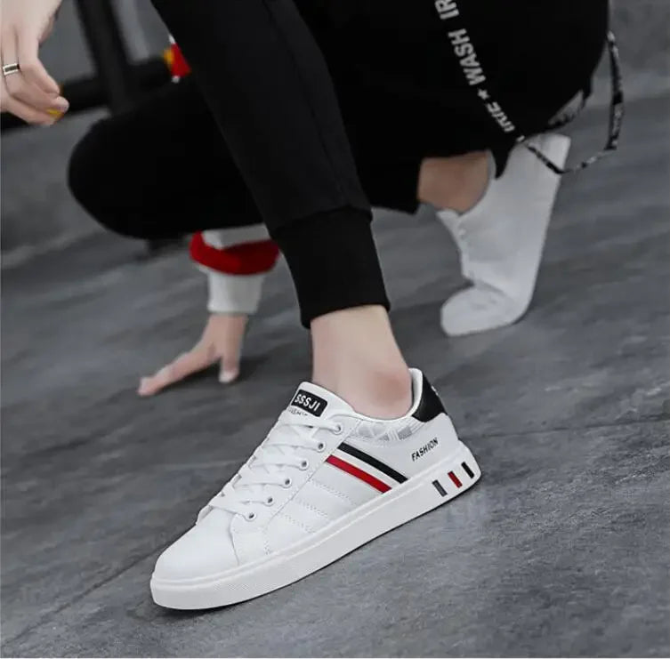 Fashion Sneakers Men Vulcanize Shoes Chunky Flat Comfortable Spring Autumn Platform Mens Shoes Sports Casual White Shoes
