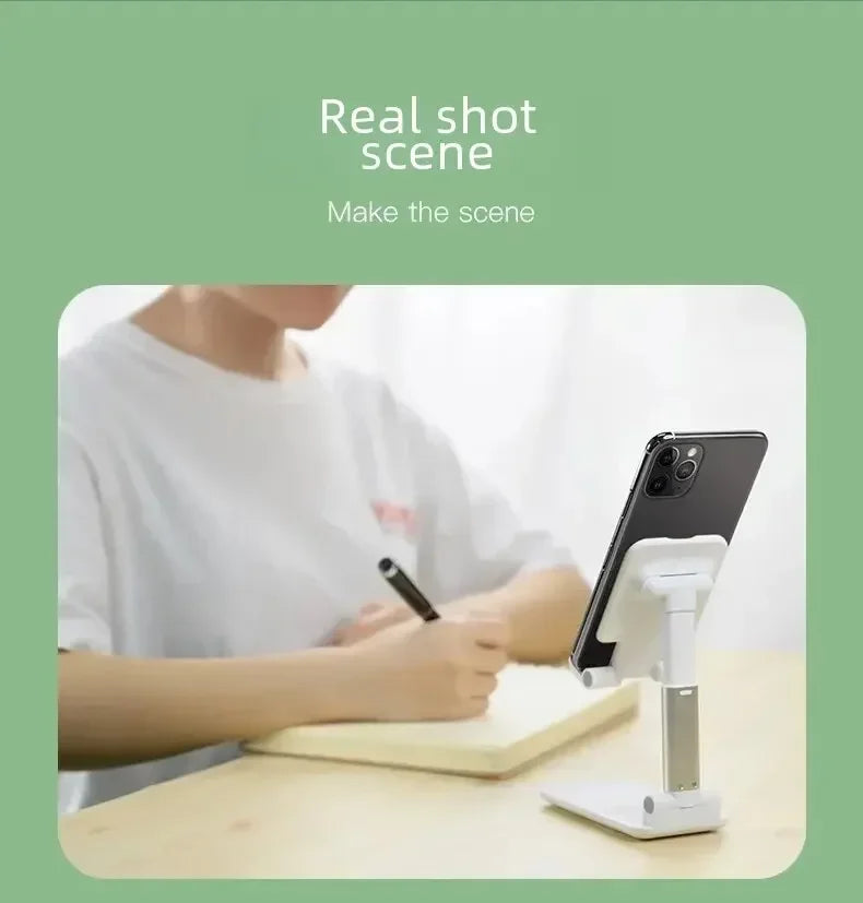 Desk Mobile Phone Holder Stand For iPhone IPad Xiaomi Adjustable Desktop Tablet Holder Universal Table Cell Phone Stand